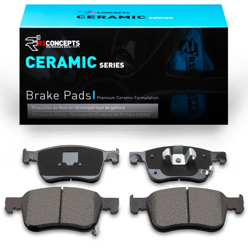 R1 Ceramic Front Brake Pads – Compatible With 2018–2025 Acura Integra Models 1