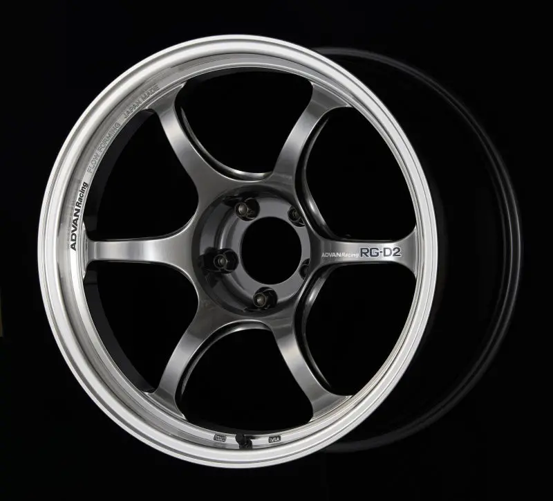 Advan Rg-D2 Hyper Black Racing Wheel – 18X10.5 Inches, +15 Offset, 5X114.3 1