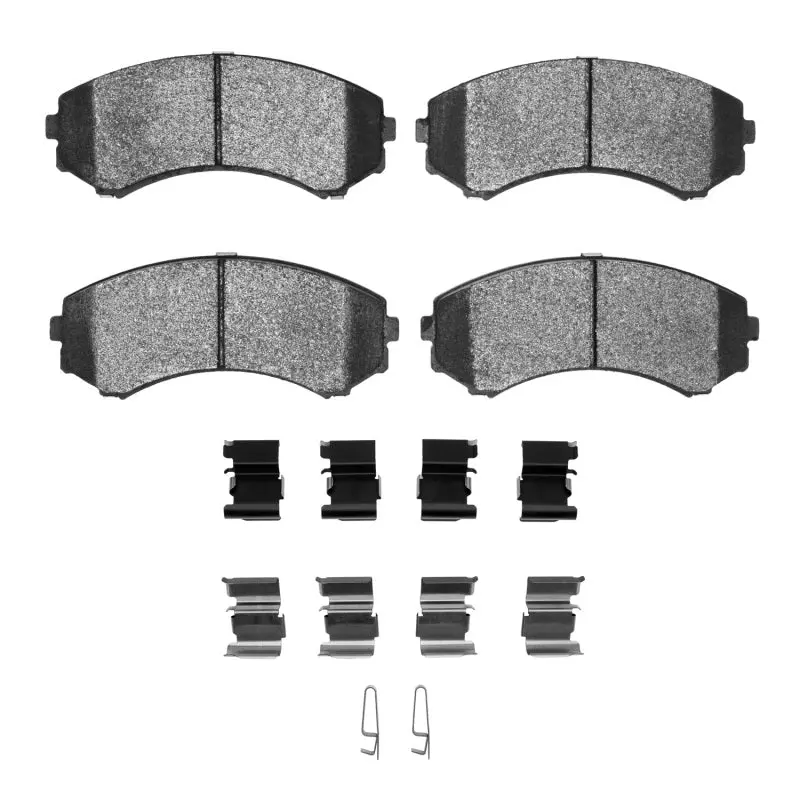 R1 Optimum Oe-Style Brake Pad & Hardware Kit For 1992–1993 Mazda Mpv – Front Axle 1