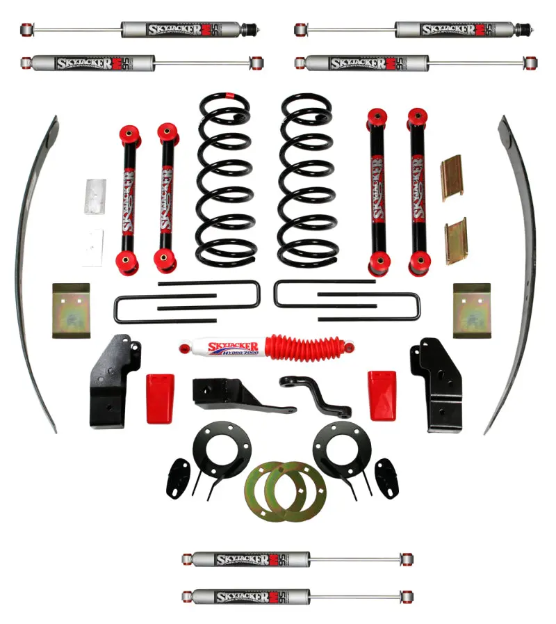 Skyjacker 5-Inch Lift Kit For 2000–2002 Dodge Dakota Quad Cab & Club Cab (Cls Ii, 4-Mono Leaf Spring) 1