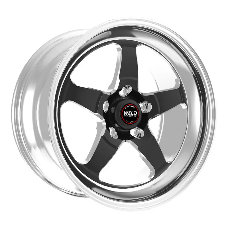 Weld S71 18X10 / 5X4.75 Bp / 5.6In. Bs Black Wheel (High Pad) - Non-Beadlock 2