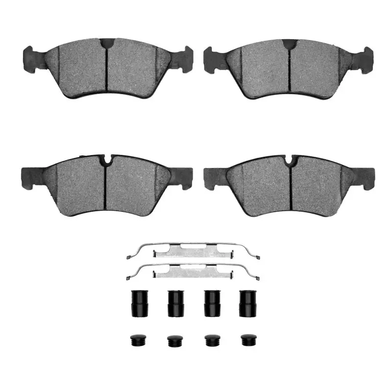 R1 05-12 Mercedes-Benz Gl350 Front Semi Met Pads & Hardware Kit 1