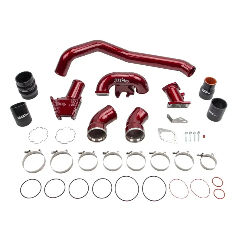 Wehrli Wcfab Red Stage 1 High-Flow Intake Kit For 2007.5–2010 Gmc/Chevrolet 6.6L Duramax 1